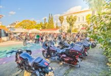 Με Harley Davidson μια χριστουγεννιάτικη διαδρομή αγάπης στον Πειραιά