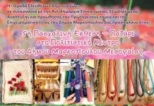 Πασχαλινή έκθεση – παζάρι στο Μαρκόπουλο