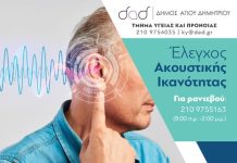 Διήμερο δωρεάν εξετάσεις στο Δήμο Αγ. Δημητρίου