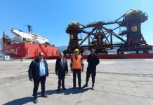 Από το λιμάνι του Βόλου μεταφέρθηκε μια από τις μεγαλύτερες ευρωπαικές σιδηροκατασκευές
